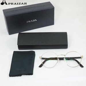 レターパックOK PRADA プラダ VPR52X メガネ べっ甲 ケース付 [56567]