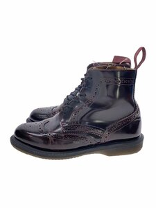 Dr.Martens◆6ホール/ウィングチップ/レースアップブーツ/UK4/ブラウン//