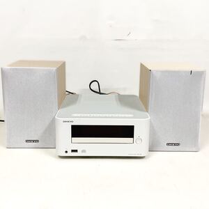 Y♪ ONKYO オンキョー CDコンポ CR-U6 ミニコンポ CDレシーバーシステム ペアスピーカー Bluetooth機能 音出し確認済み オーディオ機器