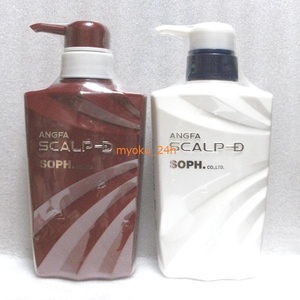 アンファー 10代目 スカルプD オイリー [脂性肌用] シャンプー&パックコンディショナー セット 各350ml