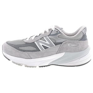 New Balance ニューバランス M990GL6 スウェード ローカットスニーカー グレー US8/26cm