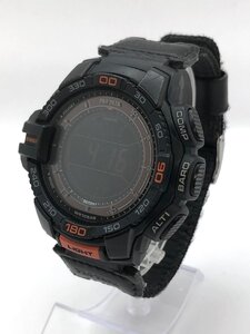 1円～/CASIO/カシオ/PROTREK/プロトレック/PRG-270B/TRIPLE SENSOR/10BAR/純正ベルト/クォーツ/メンズ腕時計/稼動品/ジャンク/S071