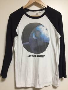 ★コラボTシャツ★GapKids＋JUNK FOOD★ジャンクフード★STAR WARS★150★ラグランベースボールTシャツ★綿100