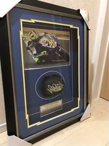 超希少 価格高騰中 バレンティーノ ロッシ 2008 直筆サイン入りニースライダー COA付き Valentino Rossi MotoGP YZR-M1