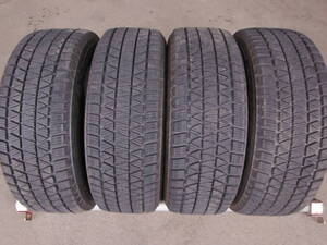 P2411 送料無料 4本SET価格! バリ溝 スタッドレス 225/60R17 ブリヂストン BLIZZAK DM-V3 DMV3 225/60/17 225/60-17 エアーチェック済