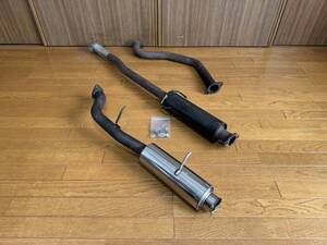 ◎絶版品◎入手困難 ホンダ CR-X EF8 CRX 社外 リア 中間 マフラー VTEC B16A B16B B18C シビック CIVIC エアロ スポイラー 検 グランド