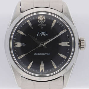 TUDOR チュードル 7934 デカバラ ブラックダイヤル SS 自動巻き メンズ 【125689】