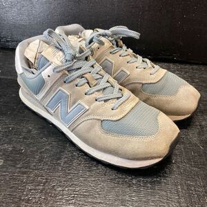 New Balance CLASSIC 574 ニューバランス スニーカー グレー 古着