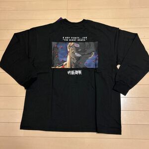 RAGEBLUE 呪術廻戦 両面宿儺 長袖Tシャツ 黒 M 新品未使用 ロンT