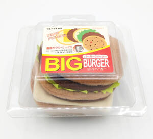 【未開封品】【同梱歓迎】ELECOM ビッグバーガー バーガークリーナー CK-BURGER1 ●エレコム●BIG BURGER●高性能クロス「クラリーノ」