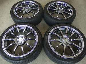 YOKOHAMA KREUTZER SERIES Xi + momo out run m3 225/40R18 4本セット クロイツァー カローラハイブリッド、86、レガシィ