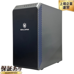 THIRDWAVE GALLERIA XA7C-R37 デスクトップ PC 16GB SSD 1TB Core i7 10700 2.90GHz GeForce RTX 3070 Windows 11 Home 中古 T9618139