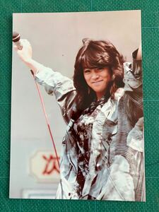 【レア】中森明菜　写真　イベント　髪も伸びた　笑顔　昭和タレント　80年代アイドル 