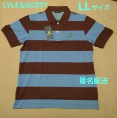 新品　LYLE＆SCOTT　ライル＆スコット　メンズ　半袖ポロシャツ　LL