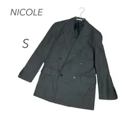 NICOLE テーラードジャケット【S】 高見え 厚め