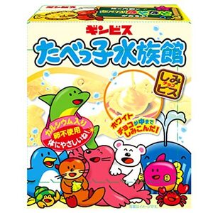 ギンビス たべっ子水族館ホワイト 50g×10個