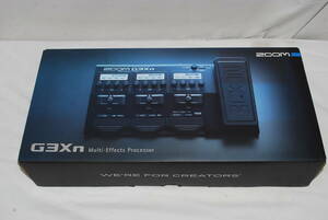 ジャンク品 ZOOM G3Xn Multi-Effects Processor ズーム ギター用 マルチエフェクター 