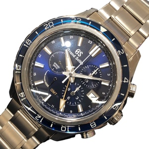 セイコー SEIKO Grand Seiko エボリューション9 コレクション　スプリングドライブ SBGC249 ネイビー チタン 腕時計 メンズ 中古