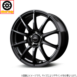 18インチ アルミホイール 5穴 114.3 シュナイダー スタッグ 7J +40 カローラクロス RAV4 4本セット