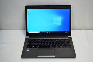 東芝 dynabook R63/D Corei5-6200U 13.3インチフルHD液晶 メモリー8G SSD128G Webカメラ Wifi Windows10 