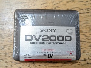 【未開封】SONY DV2000 DVカセット60分