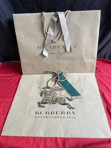 BURBERRY バーバリー ショッパー ショップ袋 2枚 54cm×42cm×20cm