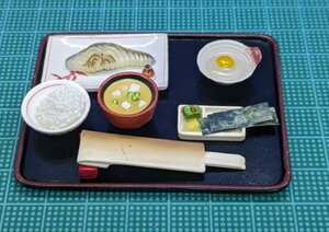 保存品　リーメント ぷちサンプルシリーズ ミニチュア 和食三昧 鰆の西京焼き/シークレット　　　3-12