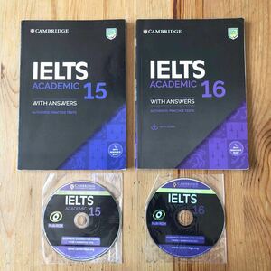 CAMBRIDGE IELTS ACADEMIC TEST 15、16 CD2枚付き ケンブリッジ アカデミック 公式問題集