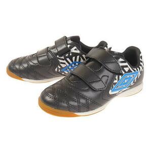 ★UMBRO★新品　アンブロ ACR シーティー BL WIDE IN ジュニア　16ｃｍ　(ブラック×ホワイト)