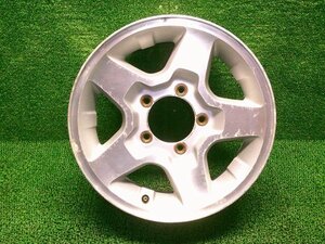 4kurudepa ジムニー GF-JB23W ホイール ホイル 純正 アルミ 16インチ ５穴 １本 P=139.7 22 JM23W 純正アルミ