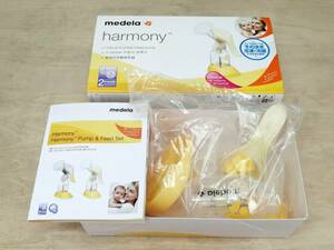 ★☆　medela メデラ harmony ハーモニー 手動さく乳器 搾乳機 さく乳器 軽量 小型 コンパクト お手入れ簡単　☆★