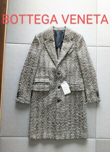 新品タグ付き BOTTEGA VENETA イタリア製 チェスターコート 未使用 38 確実正規品 ボッテガヴェネタ