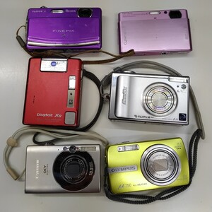 ★ デジタルカメラ　いろいろ まとめて セット　１円スタート　SONY ソニー Canon キャノン OLYMPUS オリンパス など デジカメ まとめ売り