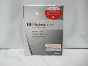 AKN393/OFFICE/2007/Personal/OEM版/マイクロソフト/Microsoft/未使用品/