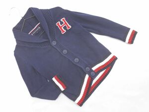 TOMMY HILFIGER トミーヒルフィガー カーディガン size104cm/紺x赤x白 ◇■ ☆ ehc2 子供服