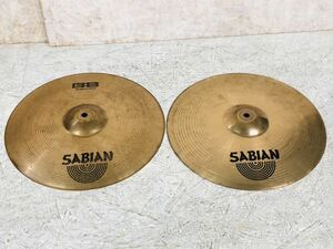 中古 SABIAN B8 14 HiHats Pair (u76988)