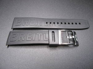 BREITLING ブライトリング　ラバーベルト　バックル付き　22ｍｍ×20ｍｍ