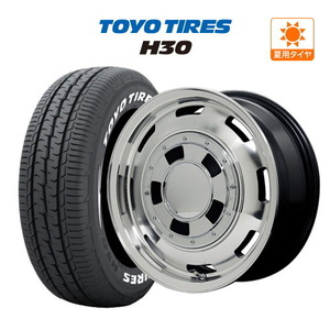 200系 ハイエース ホイール 4本 MID ガルシア シスコ TOYO TOYO H30 195/80R15