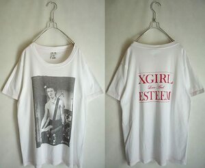 XGIRL Love And ESTEEM Sid Vicious ベースフォトショットTシャツ☆エックスガール×シド・ヴィシャス