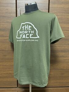 THE NORTH FACE(ザ・ノースフェイス） S/S Half Dome Graphic Tee（ハーフドームグラフィックティー）NT32273 カーキ L GOLDWIN正規品