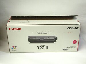 ▽Canon トナーカートリッジ 322 II Magenta CRG-322IIMAG 2649B001 マゼンタ 純正品 新品 キヤノン LBP9100C/9200C 他