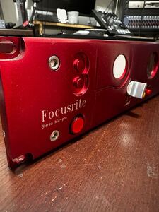 レア中古！Focusrite Red 8 マイクプリアンプ Neve Manley BAE Api UAD