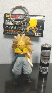 非売品 ドラゴンボール ハイクオリティキーホルダー 恐怖の魔人ブウ編 ゴテンクス スーパーサイヤ人3 フィギュア 鳥山明 3OG