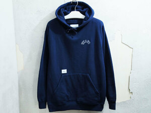 WTAPS CLUB HOODED COPO パーカー スウェット フーディー NAVY 02 M 21AW ダブルタップス FT