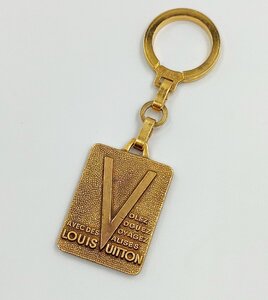 S2540●送料198円～ LOUIS VUITTON ルイヴィトン ヴィンテージ MALLETIER 1854 マルティエ キーリング キーホルダー チャーム