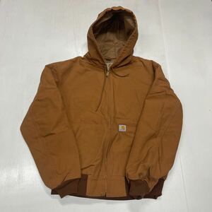 LARGE 未使用品 カーハート Carhartt J131 ダックアクティブジャケット サーマル裏地 Thermal-Lined Duck Active Jacket 1