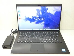 ☆1円☆第8世代☆VAIO☆VJPK11C12N☆Core i5 1.60GHz/8GB/SSD256GB/高解像度1920x1080/無線/Bluetooth/カメラ/Office/Win11 DtoD領域☆