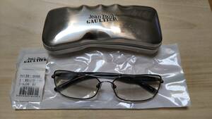 新品　ジャンポール ゴルチエ Jean Paul GAULTIER サングラス　黒　 56-0088 日本製 ヴィンテージ　眼鏡にも 