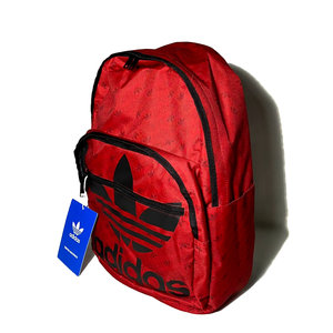 【並行輸入品】adidas バックパック Originals Trefoil Pocket Back Pack トレフォイル モノグラム スカーレット アディダスオリジナルス