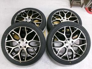 未走行 ホイール付き　225/45R19　7.5J　114.3　OFF48　レッジェーロ　ヴェゼル　エスティマ　C-HR　岩槻